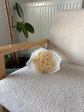 Bouquet de 7 Roses en Satin